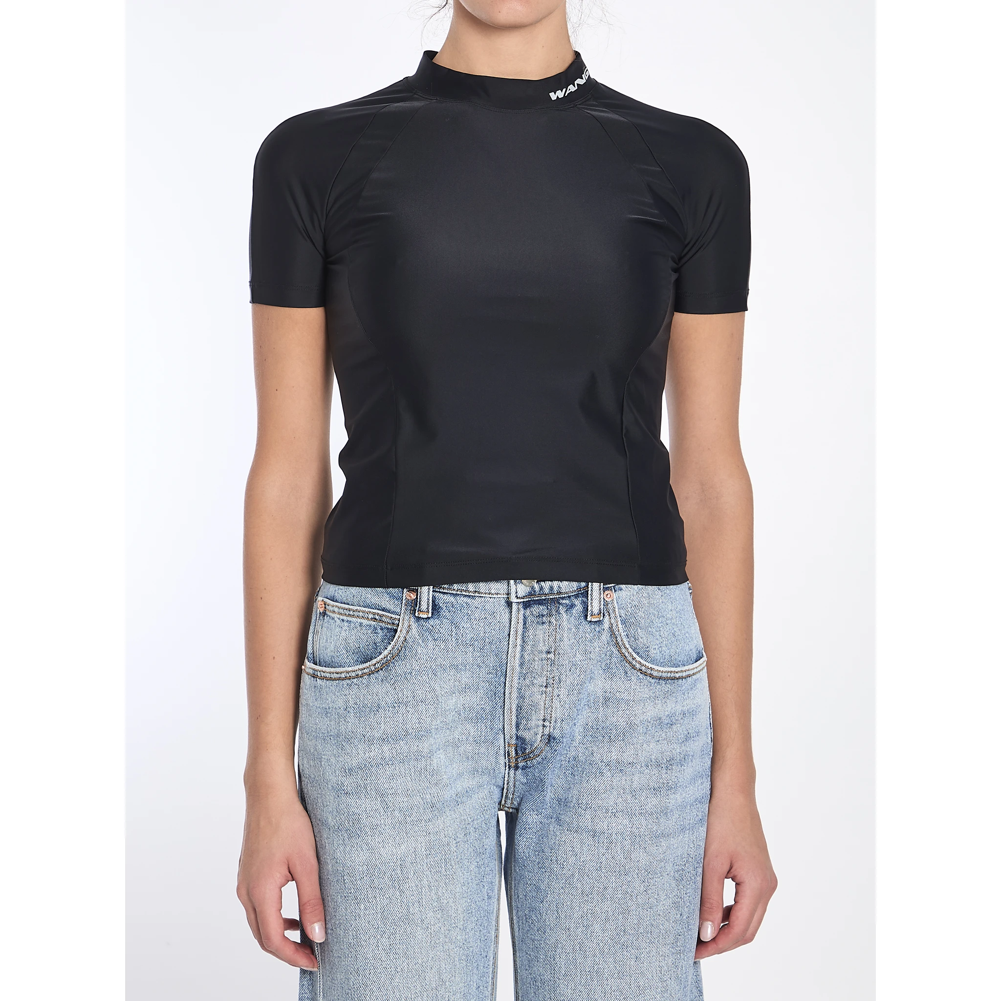 Rash guard t-shirt with logo