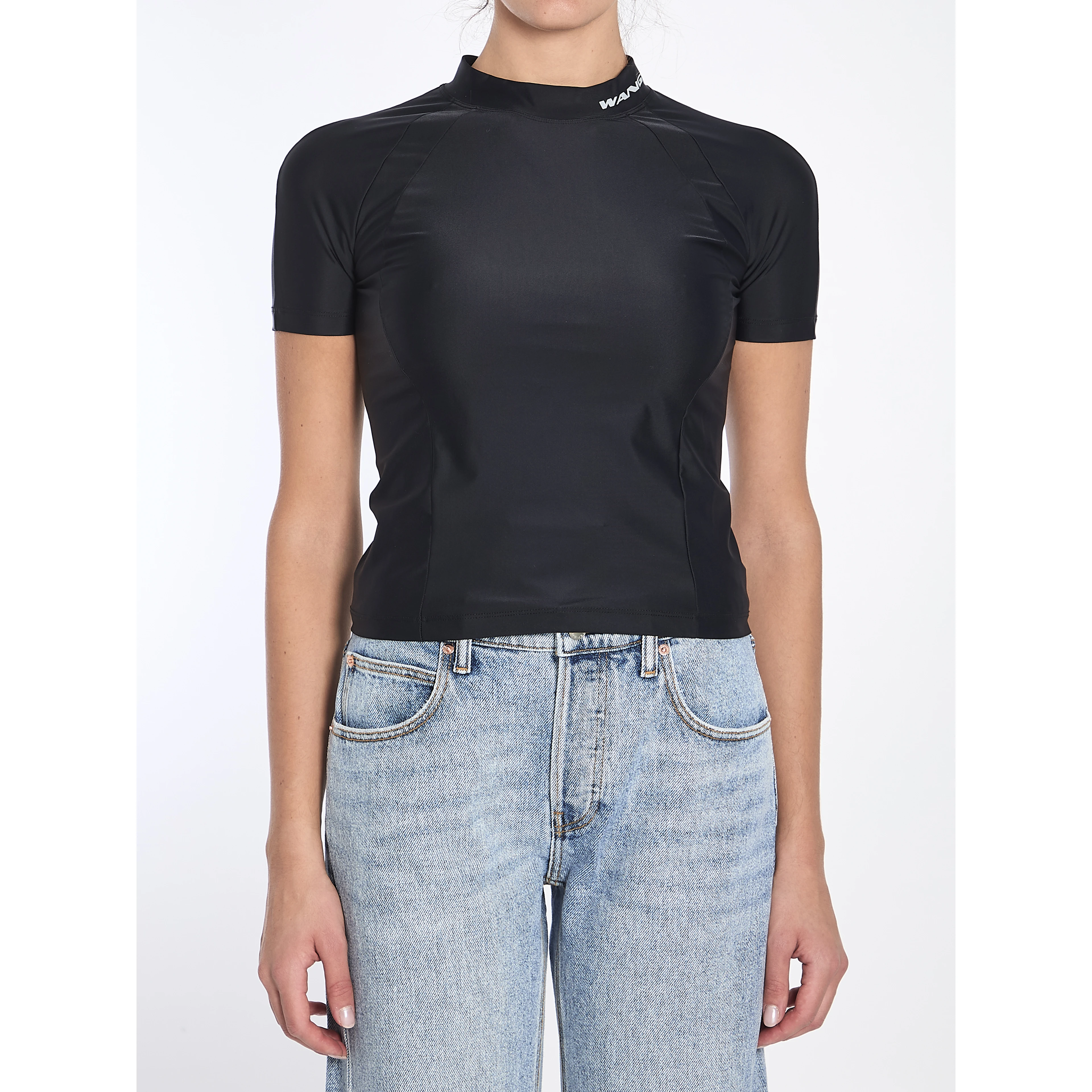 Rash guard t-shirt with logo