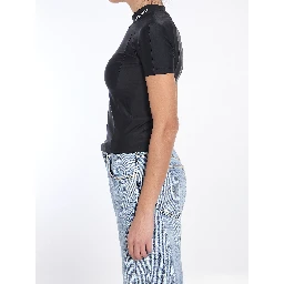 Rash guard t-shirt with logo