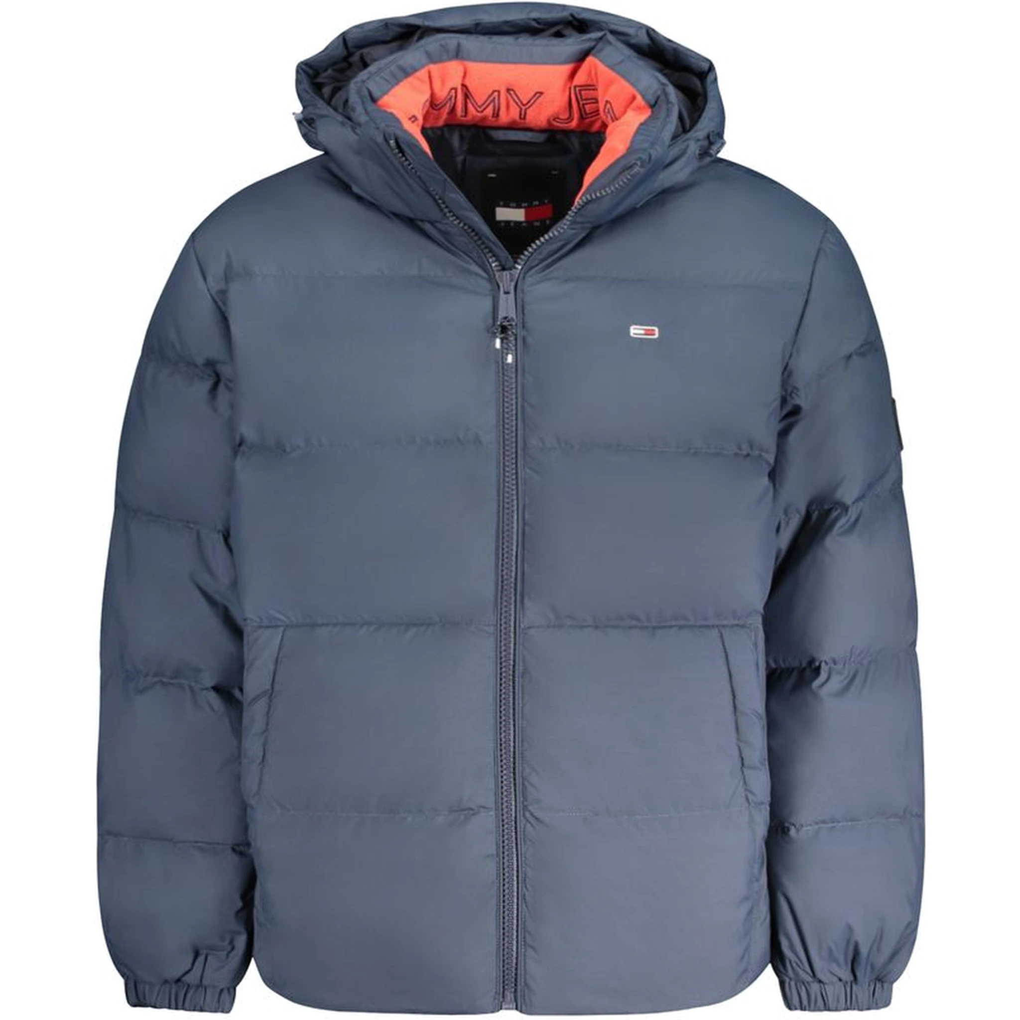 Blue Polyester Jackets & Coat