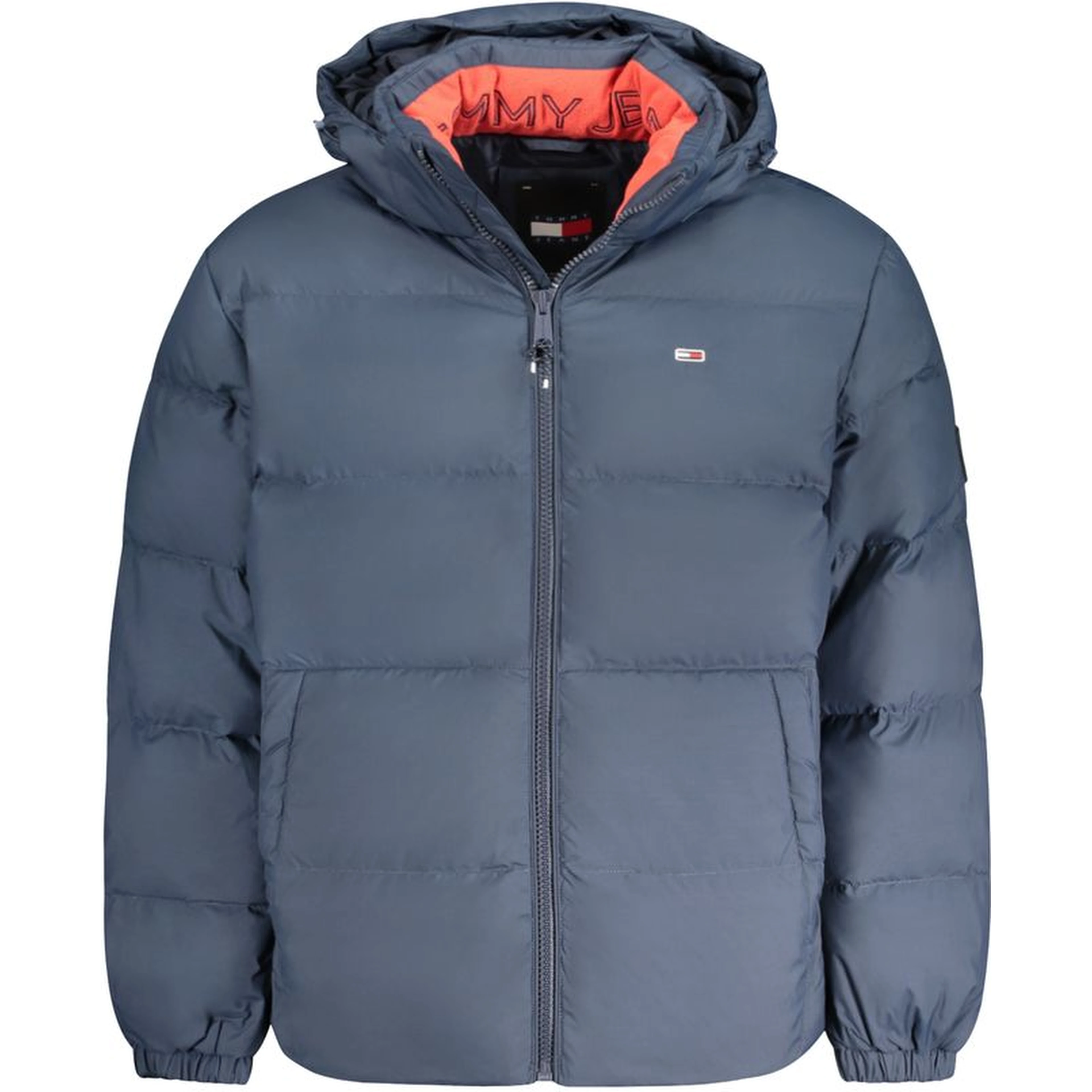 Blue Polyester Jackets & Coat