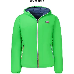 Green Polyamide Jackets & Coat