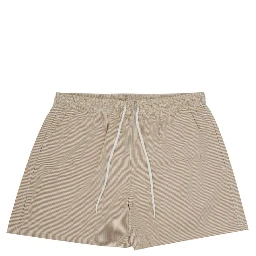 Beige Polyester Shorts
