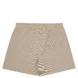 Beige Polyester Shorts