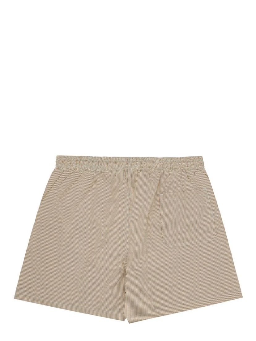 Beige Polyester Shorts
