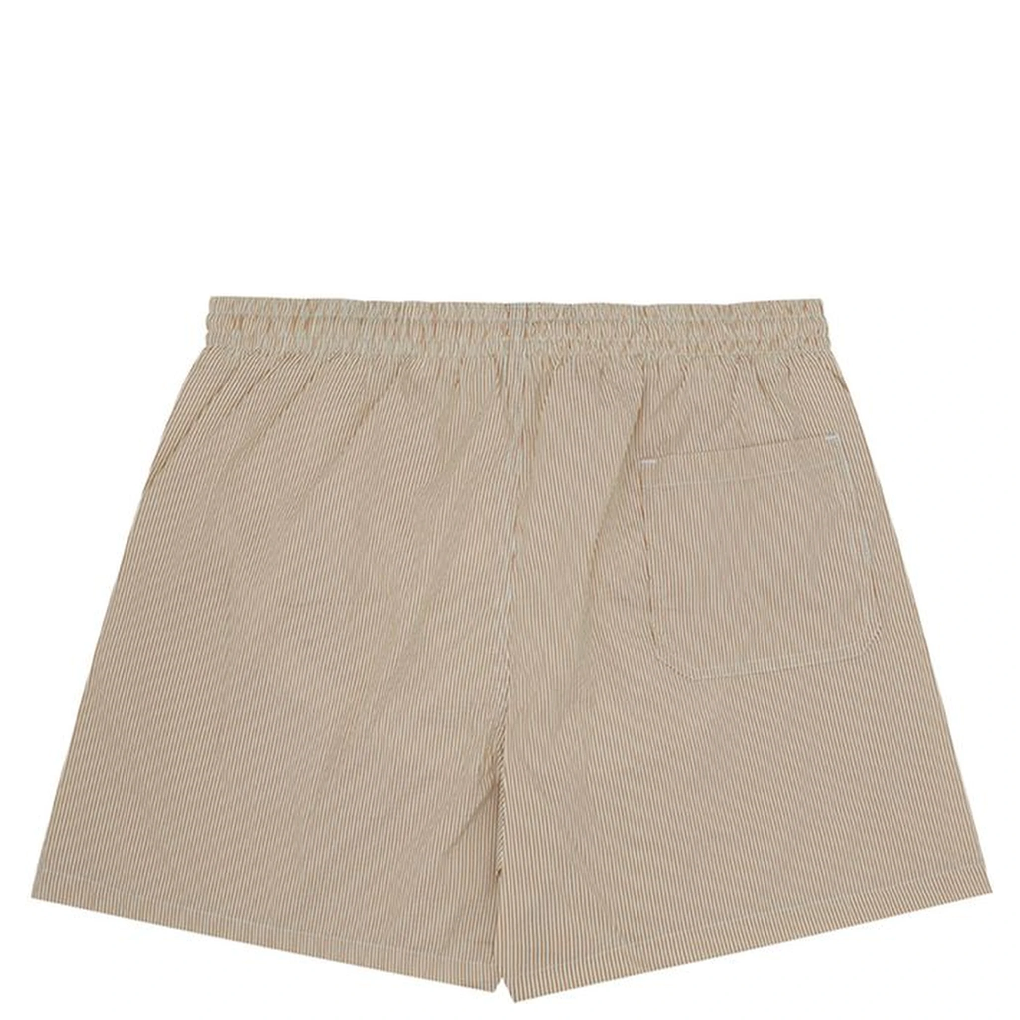 Beige Polyester Shorts