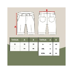 Beige Polyester Shorts