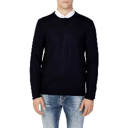 Blue Wool Sweatshirt
