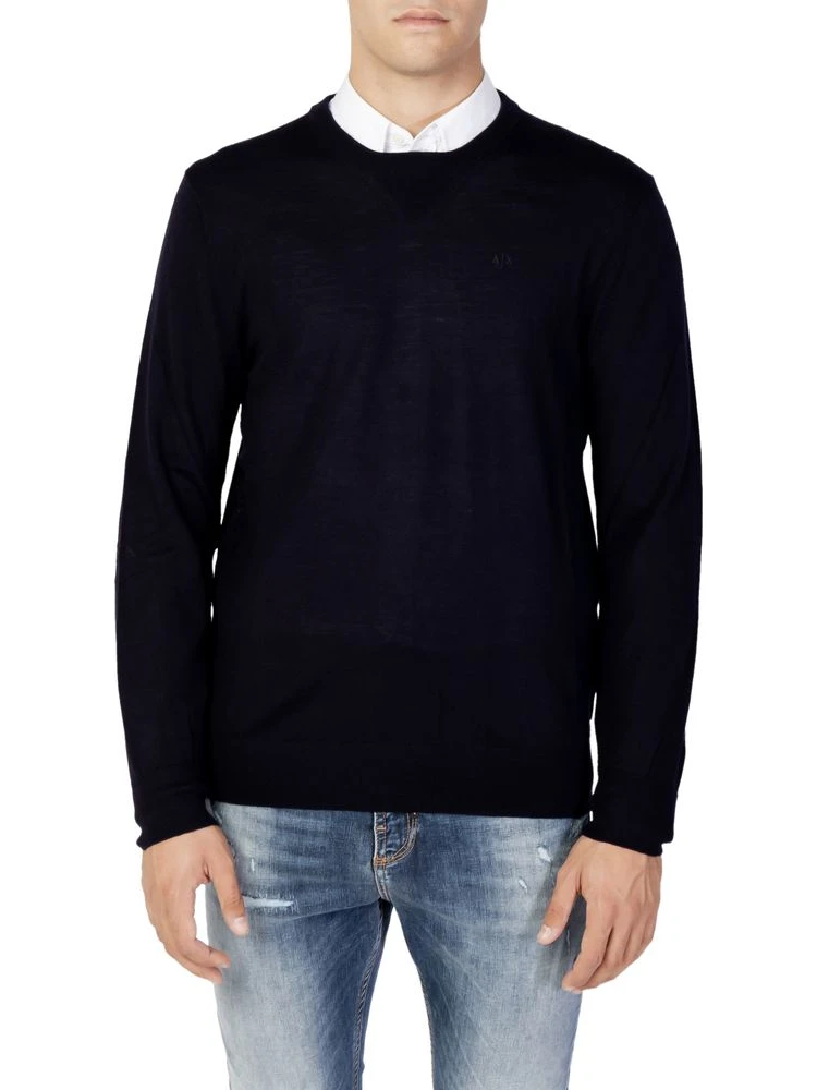 Blue Wool Sweatshirt