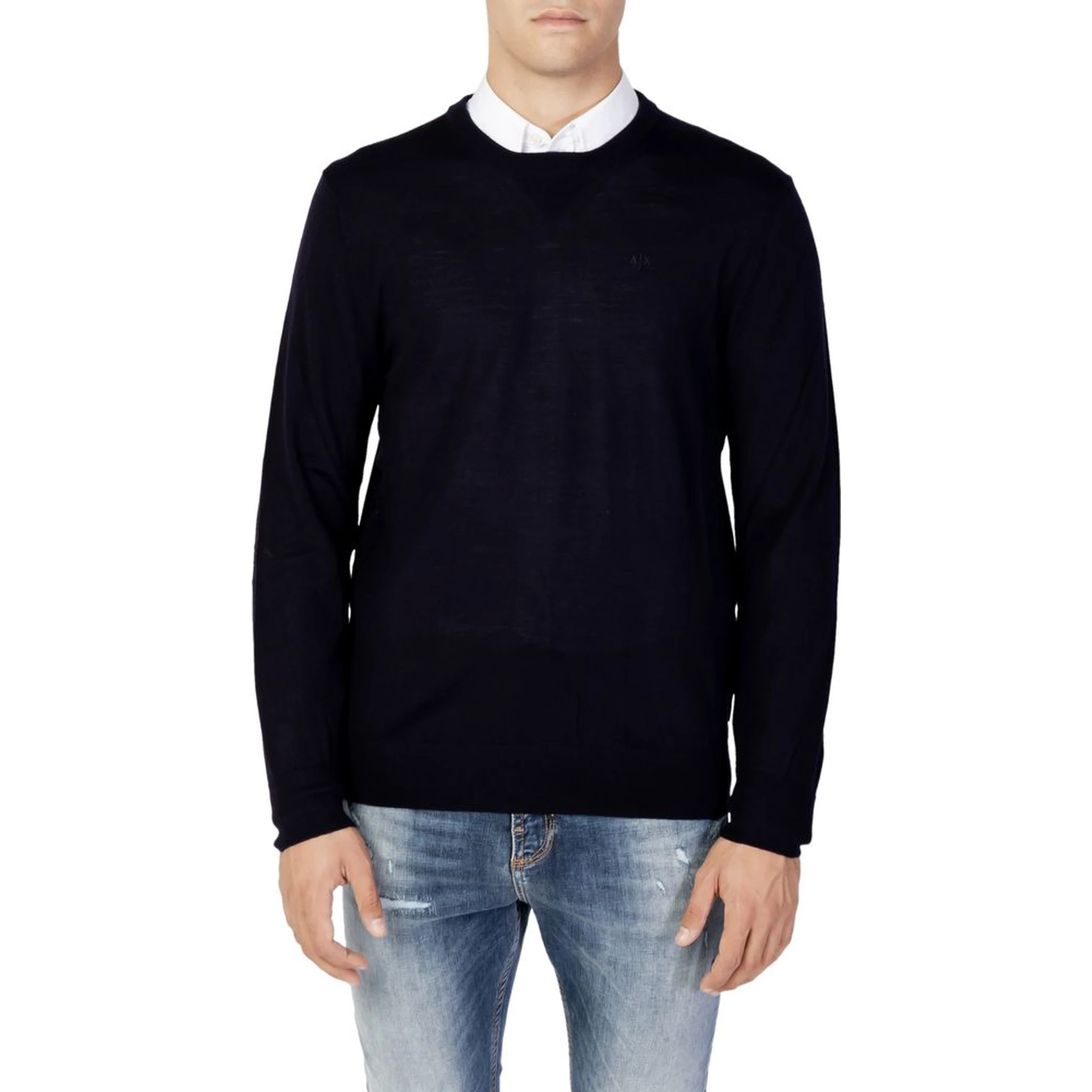 Blue Wool Sweatshirt