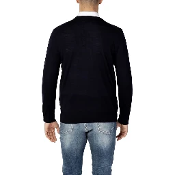 Blue Wool Sweatshirt