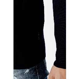Blue Wool Sweatshirt