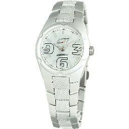 Silver Stainless Steel Dress Watch