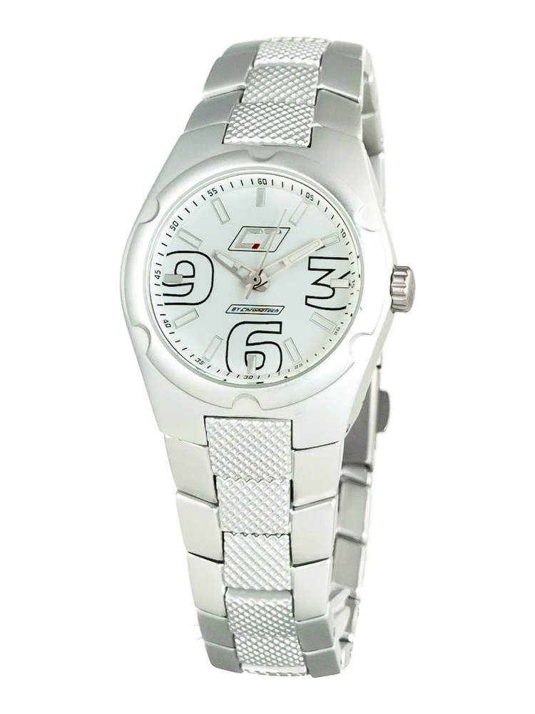 Silver Stainless Steel Dress Watch