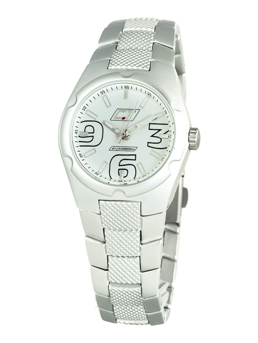 Silver Stainless Steel Dress Watch