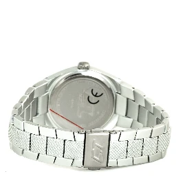 Silver Stainless Steel Dress Watch