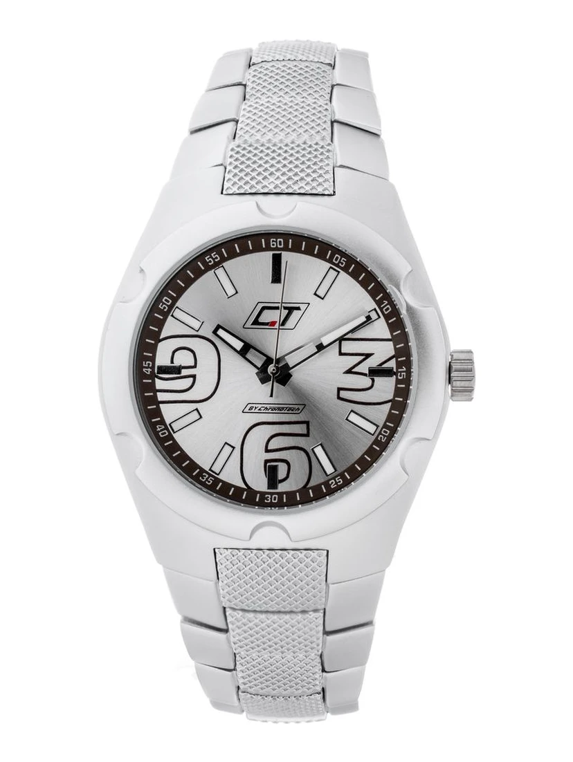 Silver Stainless Steel Dress Watch