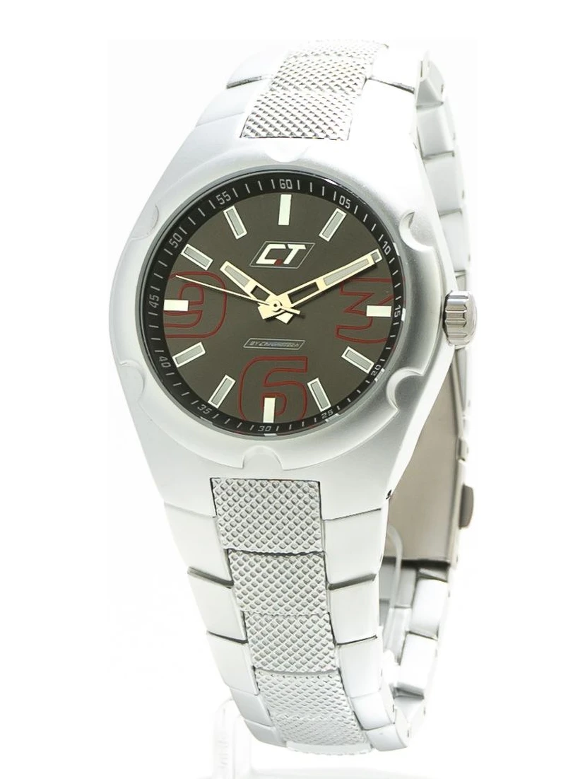 Gray Aluminum Dress Watch