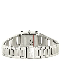 ساعة يد رسمية من الفولاذ المقاوم للصدأ الفضي