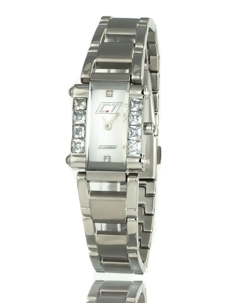Silver Stainless Steel Bracelet Watch