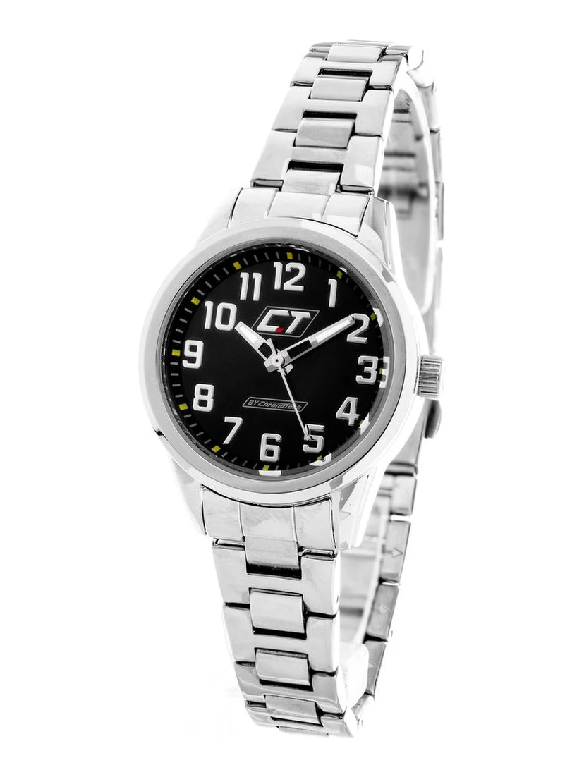 Silver Stainless Steel Dress Watch