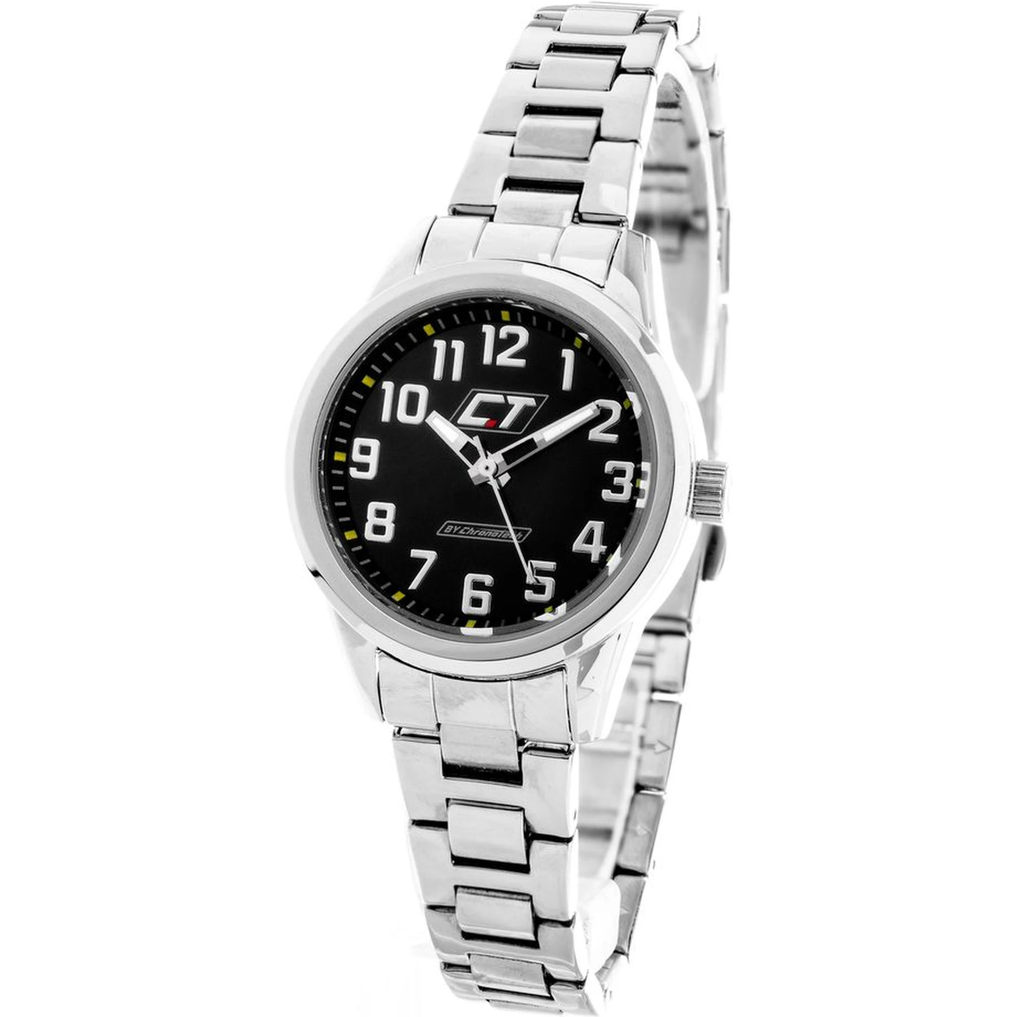Silver Stainless Steel Dress Watch