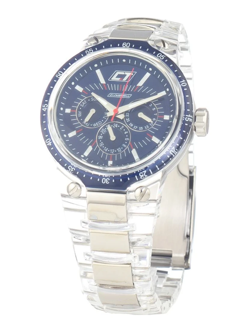 Transparent Polycarbonate Dress Watch