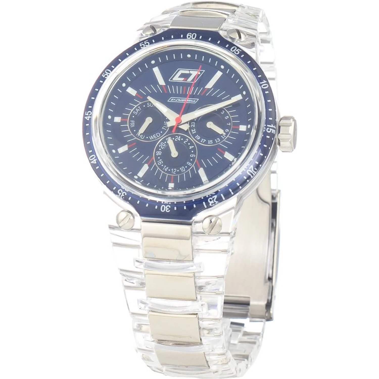 Transparent Polycarbonate Dress Watch