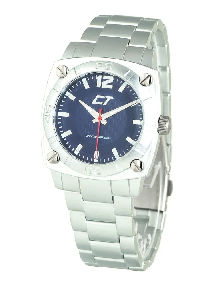 Silver Stainless Steel Dress Watch