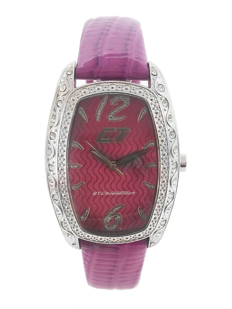 Purple Leather Dress Watch alternative