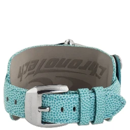 Blue Leather Dress Watch