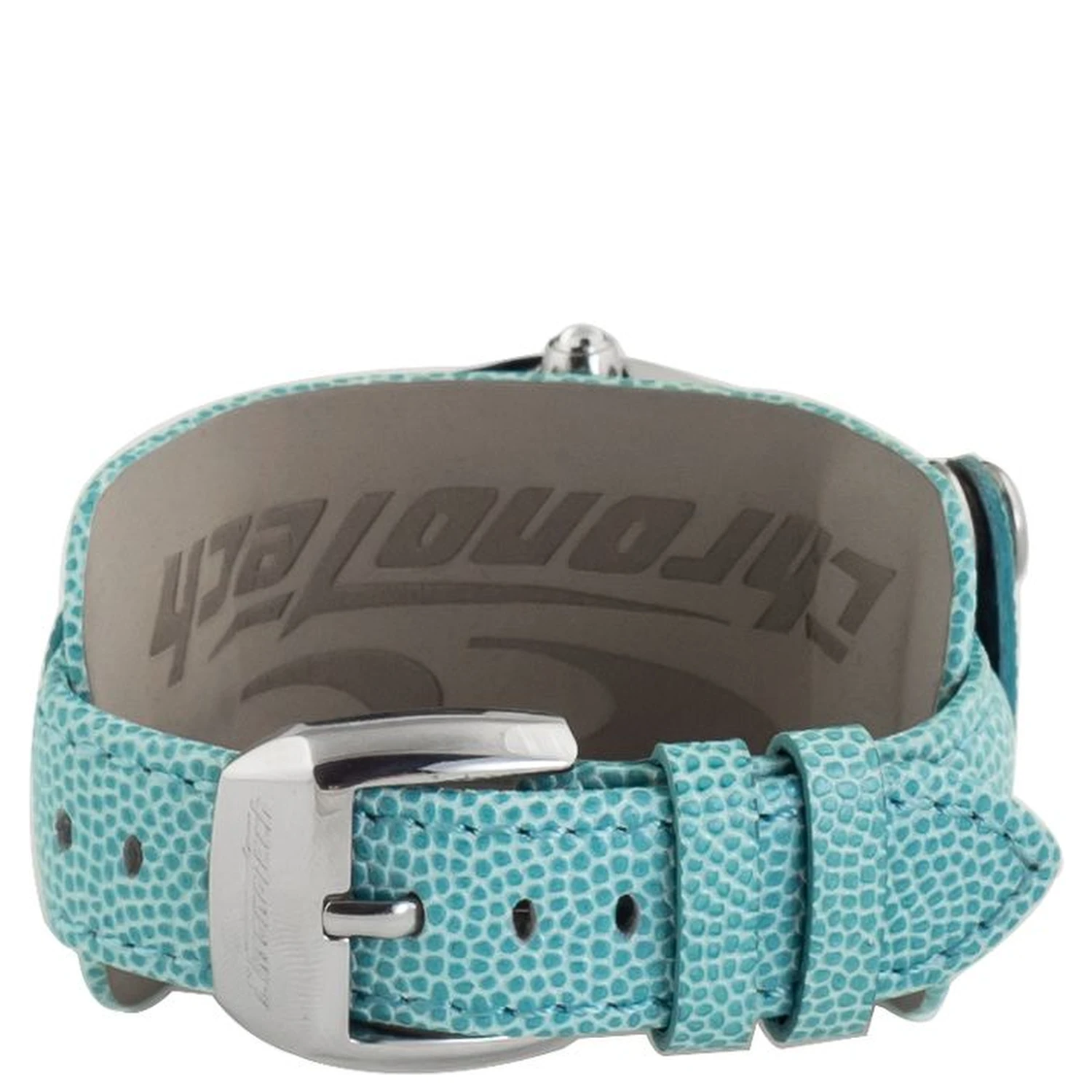 Blue Leather Dress Watch