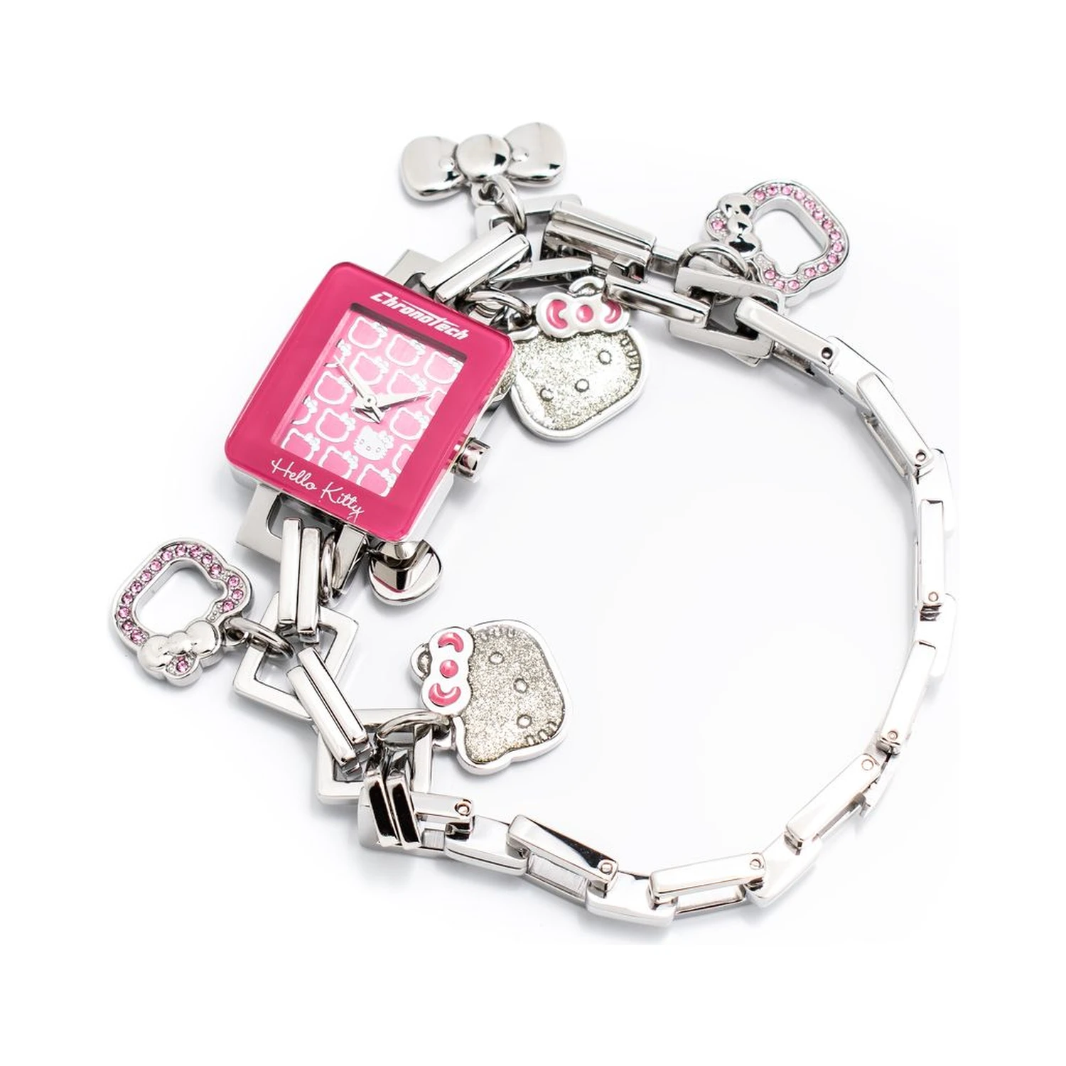 Silver Stainless Steel Bracelet Watch