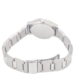 Gray Stainless Steel Dress Watch