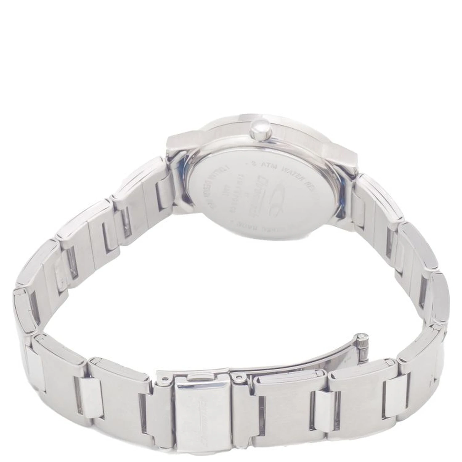 Gray Stainless Steel Dress Watch