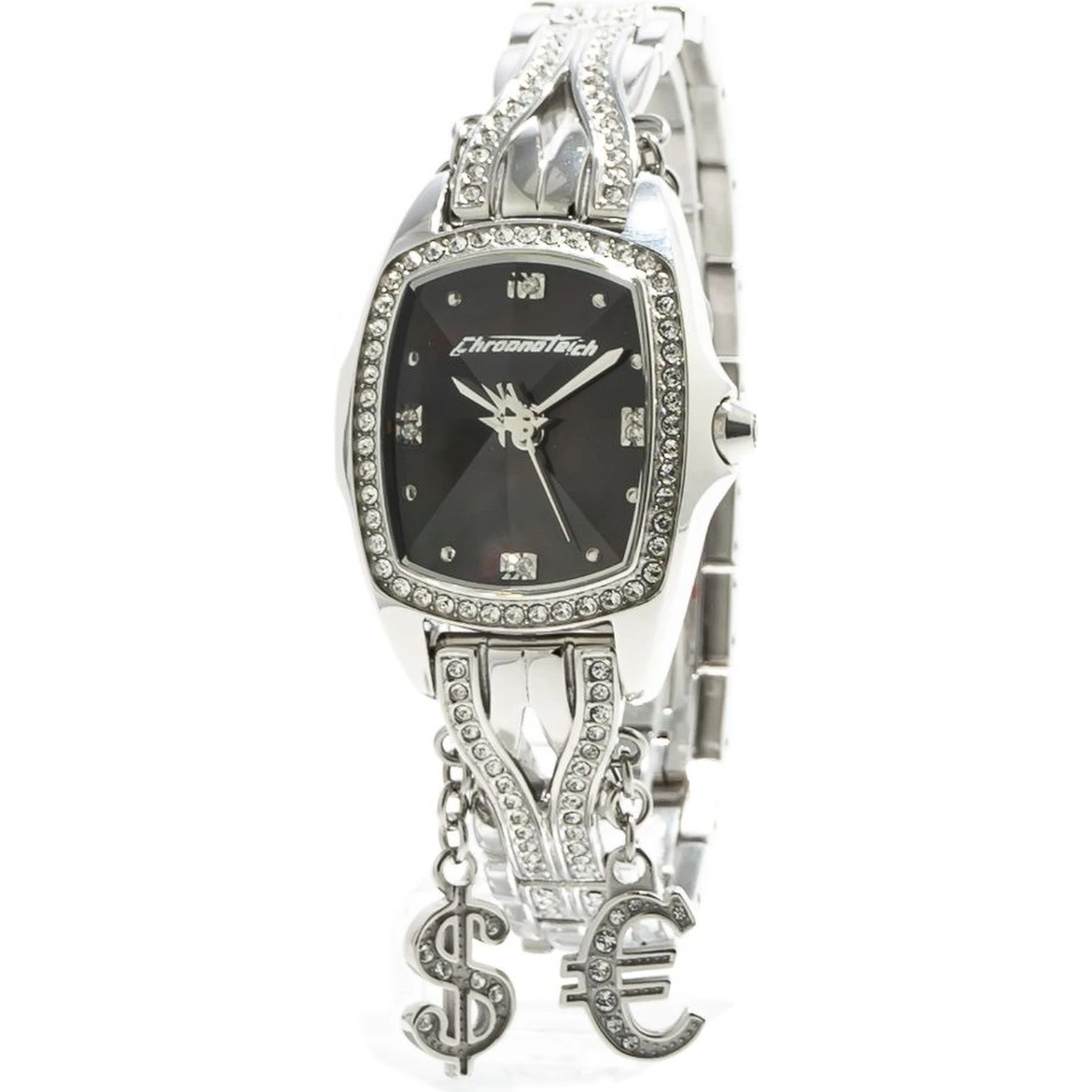 Silver Stainless Steel Dress Watch