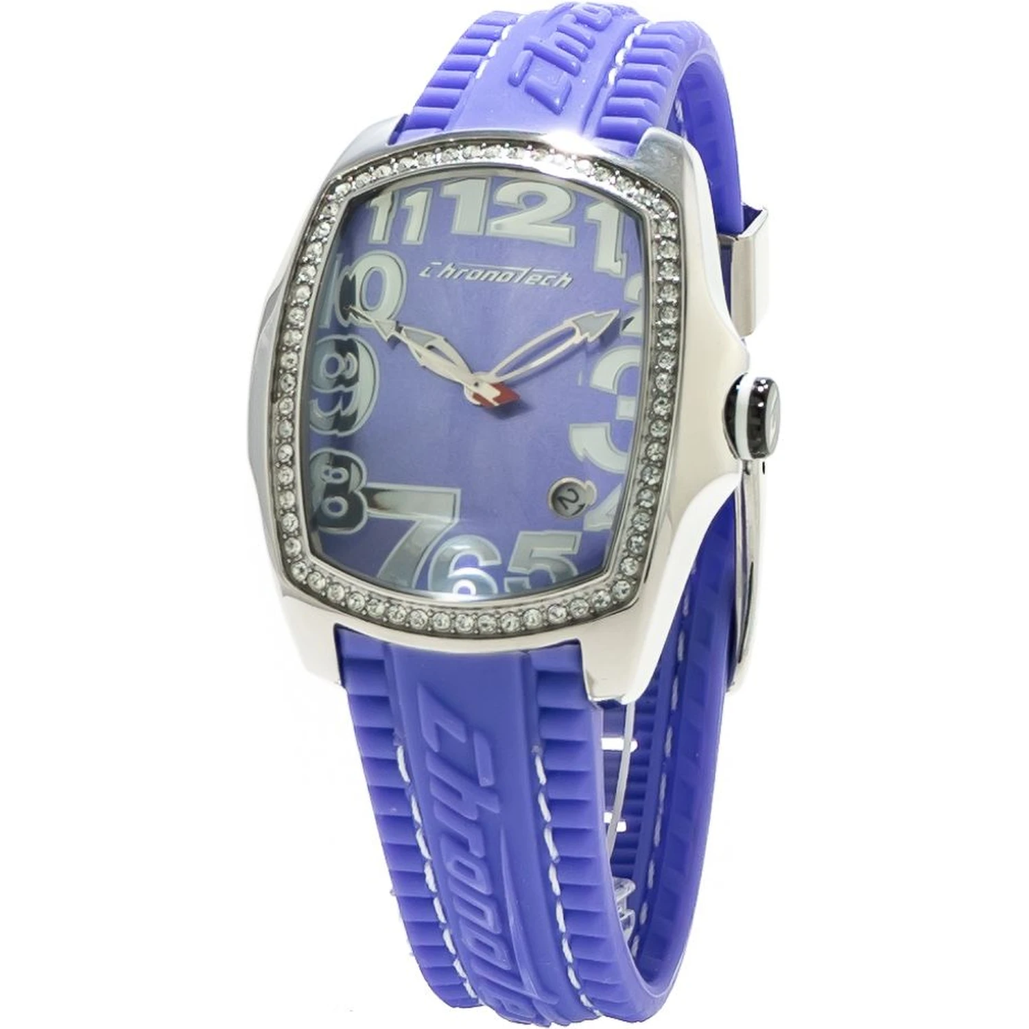 Blue Rubber Sport Watch