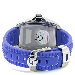 Blue Rubber Sport Watch