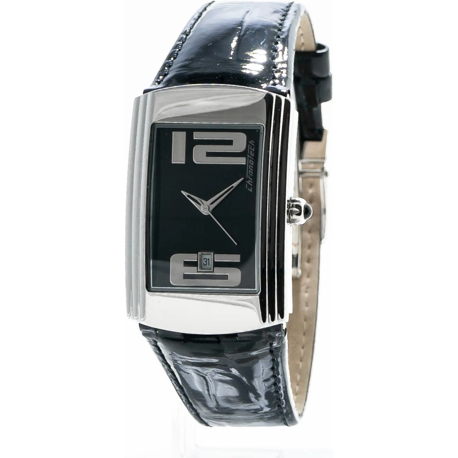 Silver Stainless Steel Dress Watch