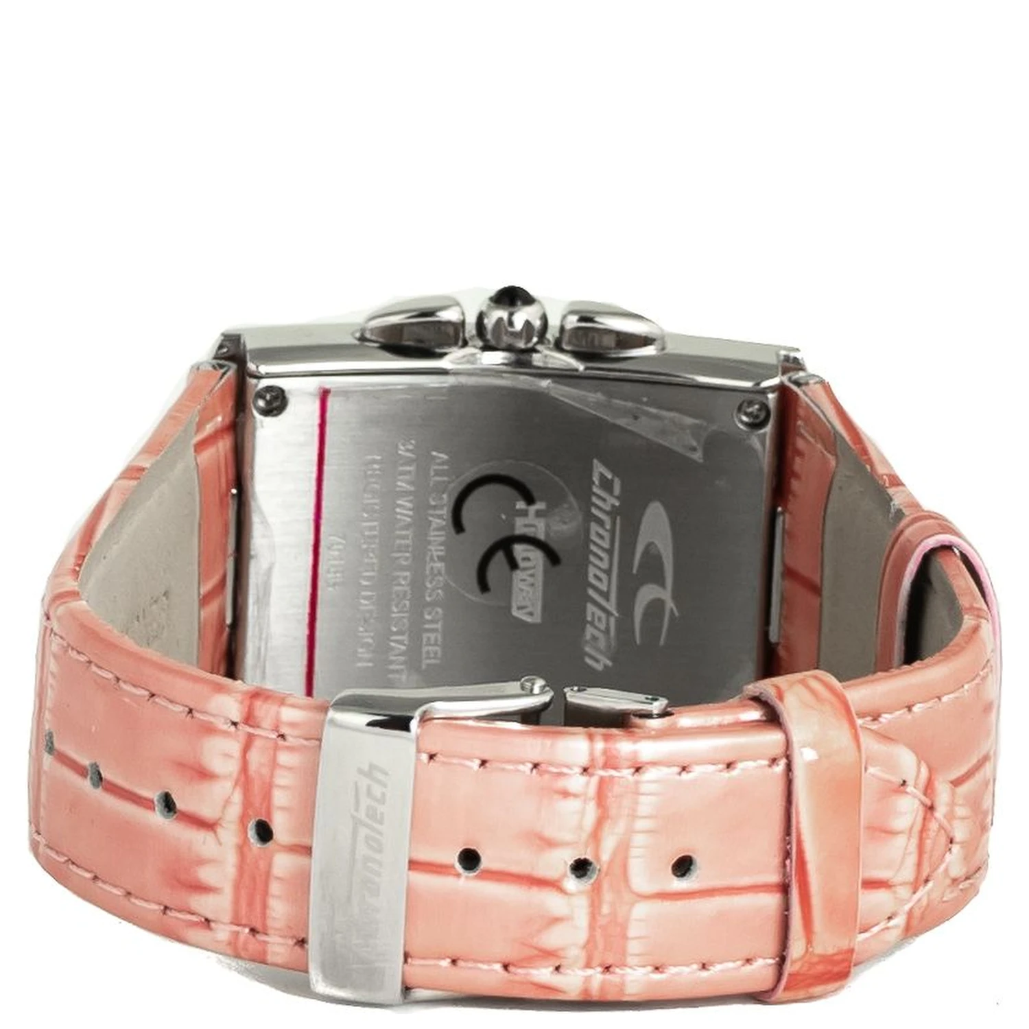 Multicolor Leather Dress Watch