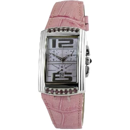 Multicolor Leather Dress Watch