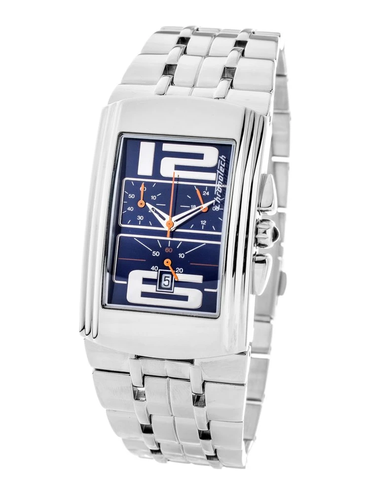 Silver Stainless Steel Dress Watch