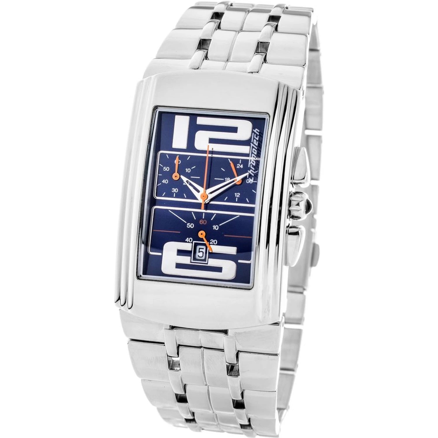 Silver Stainless Steel Dress Watch