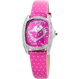 Multicolor Leather Dress Watch