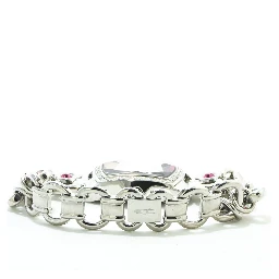 Silver Stainless Steel Dress Watch