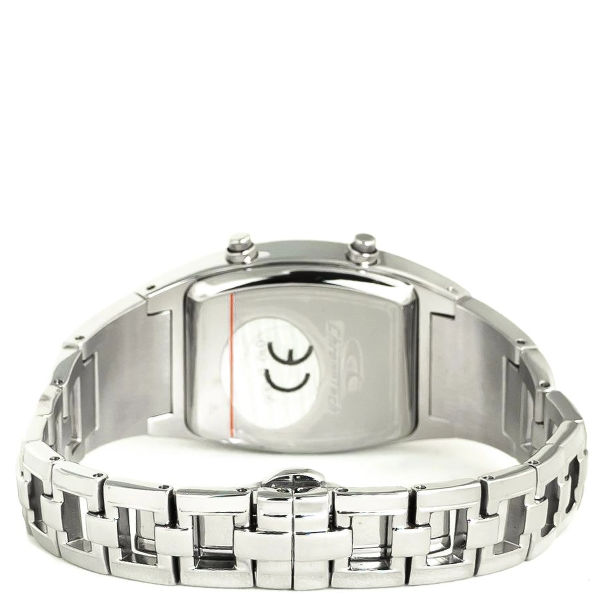 Silver Stainless Steel Digital Watch