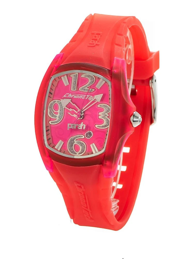 Red Rubber Dress Watch