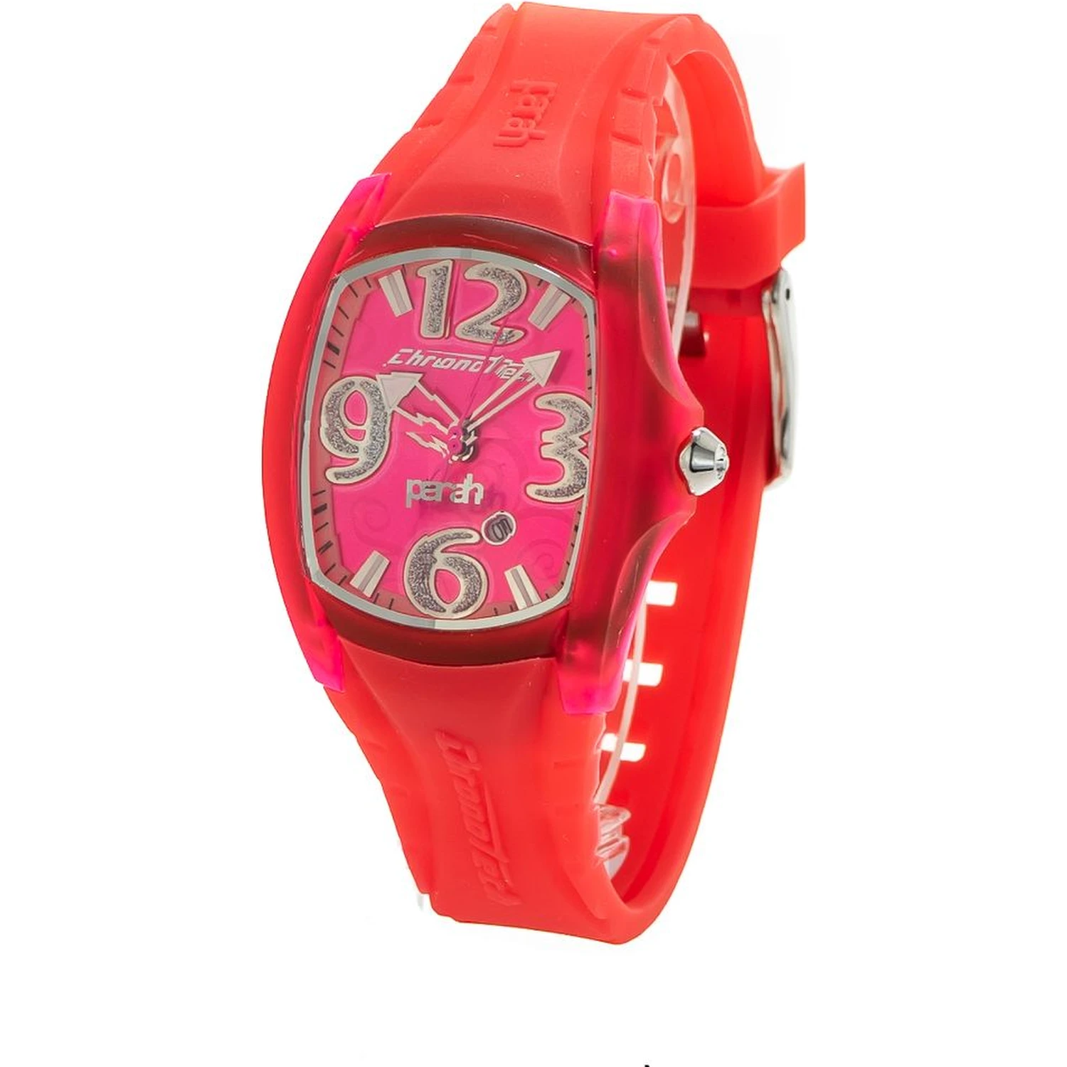Red Rubber Dress Watch