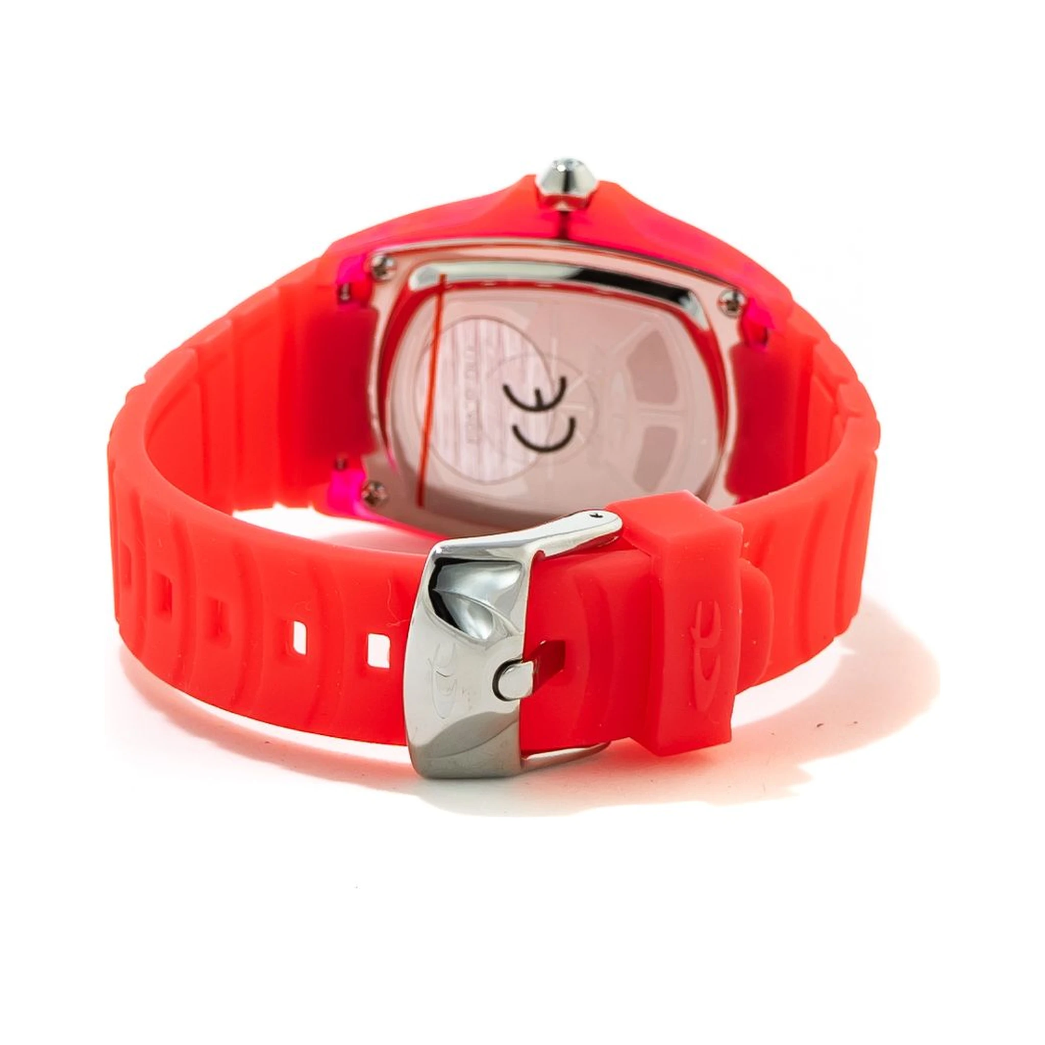 Red Rubber Dress Watch