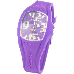 Purple Rubber Dress Watch